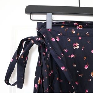 Floral Maxi Wrap Skirt. Rebecca Taylor. Size 2.